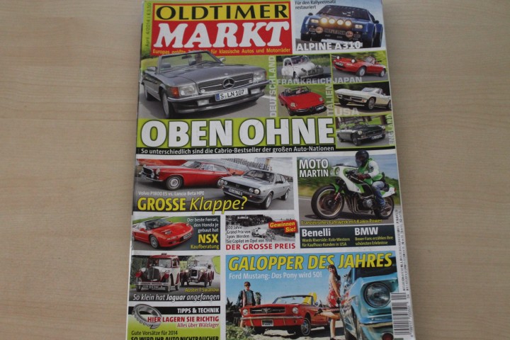 Deckblatt Oldtimer Markt (04/2014)